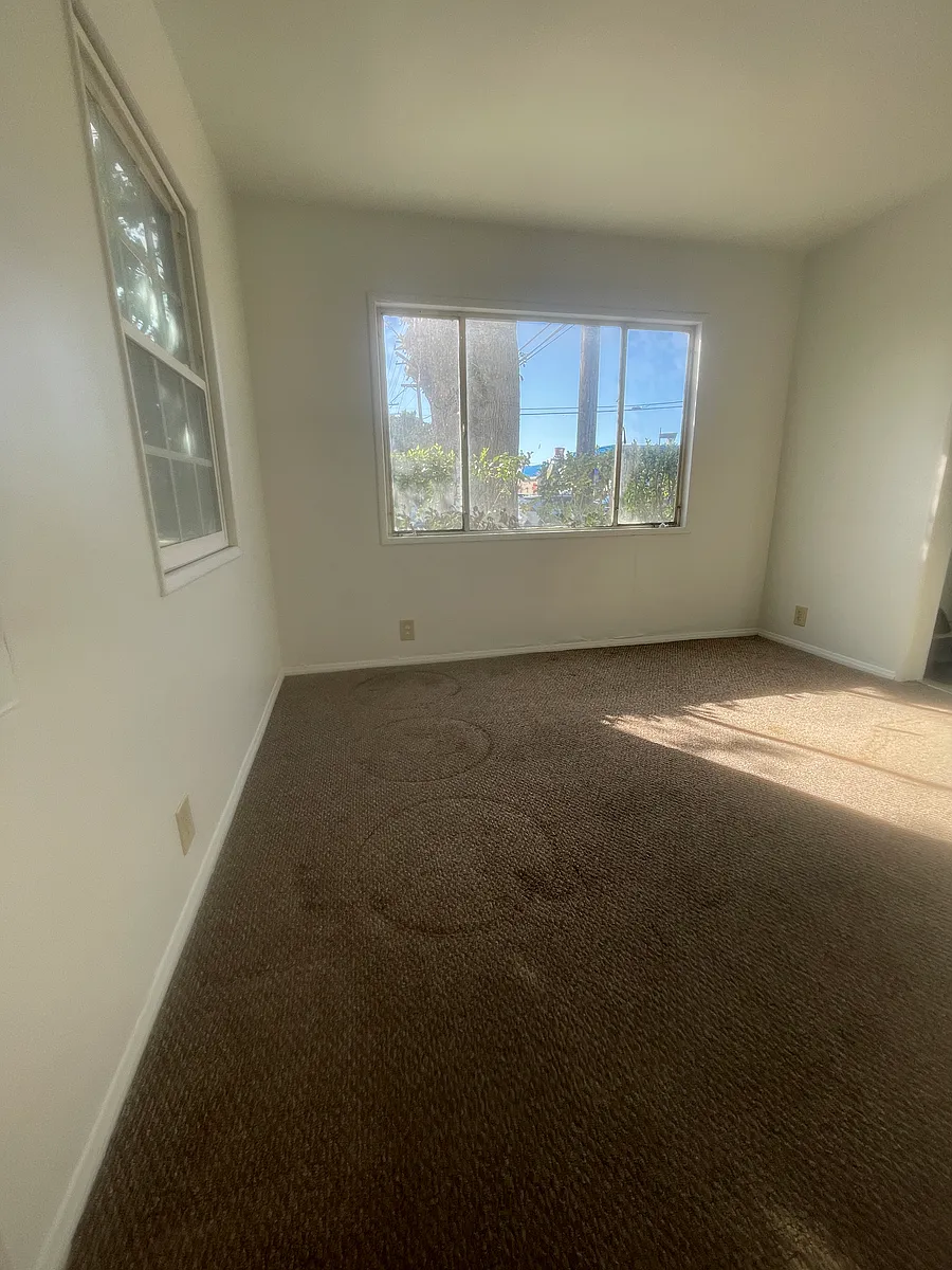 View of Living Room from the front door - 1938 N Hollywood Way #A