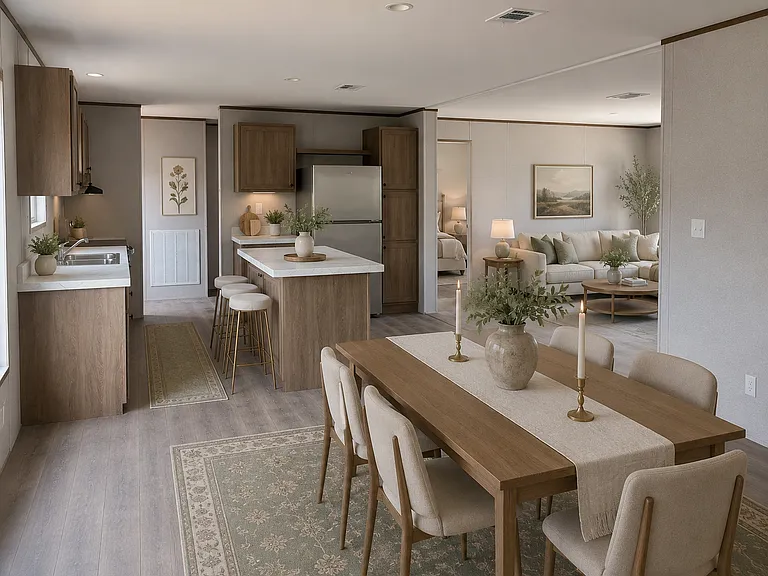 AI rendering living area