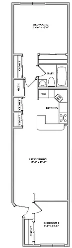 Floor plan Chelsea I