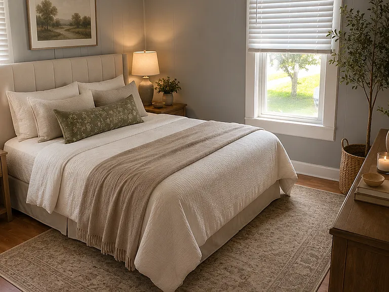 Main floor master bedroom