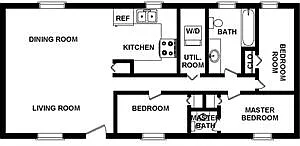 Floor plan 3 Bedroom