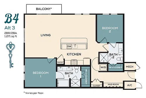 Floor plan B4 ALT