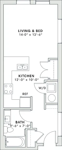 S2 - 500 square foot studio apartment home S2 - 500 square foot studio apartment home