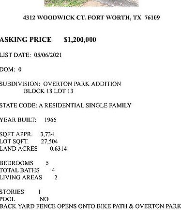 2nd image of 4312 Woodwick Ct