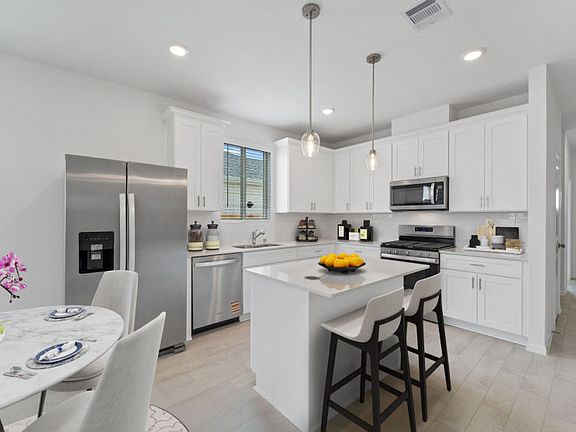 Virtually Staged Kitchen