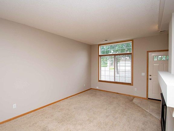 entry way and living room