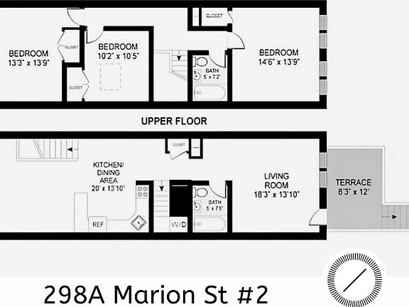 2nd image of 298A Marion St #2