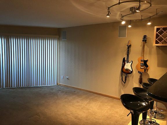Large open living area with room for large sectional couch