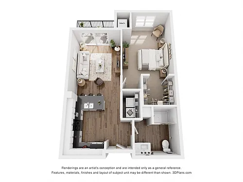 Floor plan Worsted