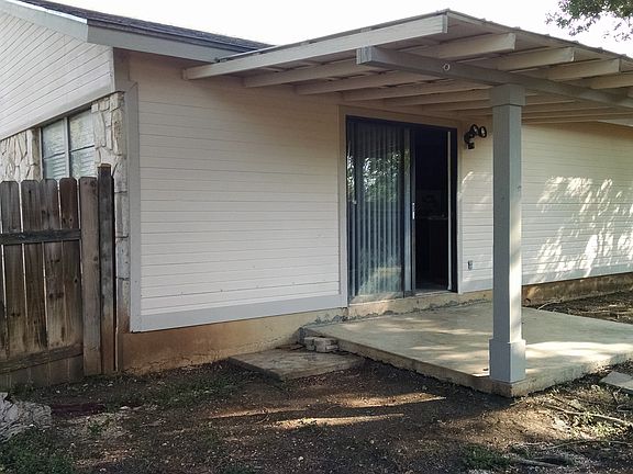 New covered back porch