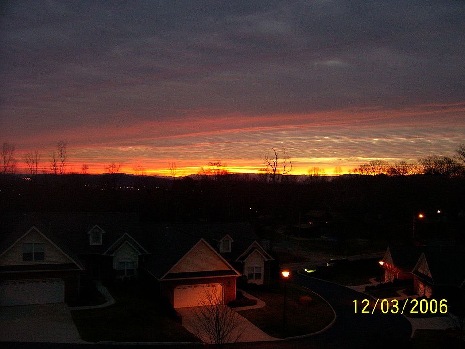 sunrise, from deck