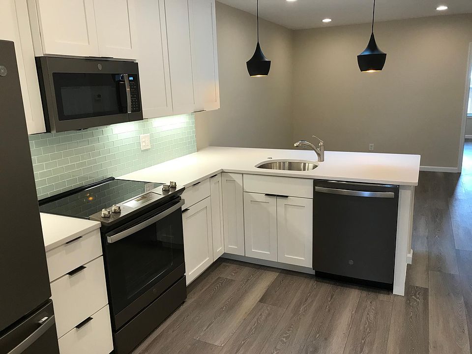 Kitchen featuring GE Profile appliances