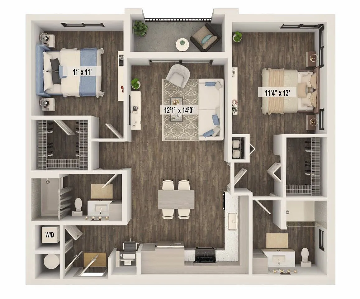 Floor plan Bensen