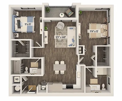 Floor plan Bensen