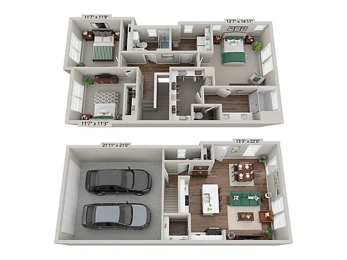 Floor plan The Dauntless