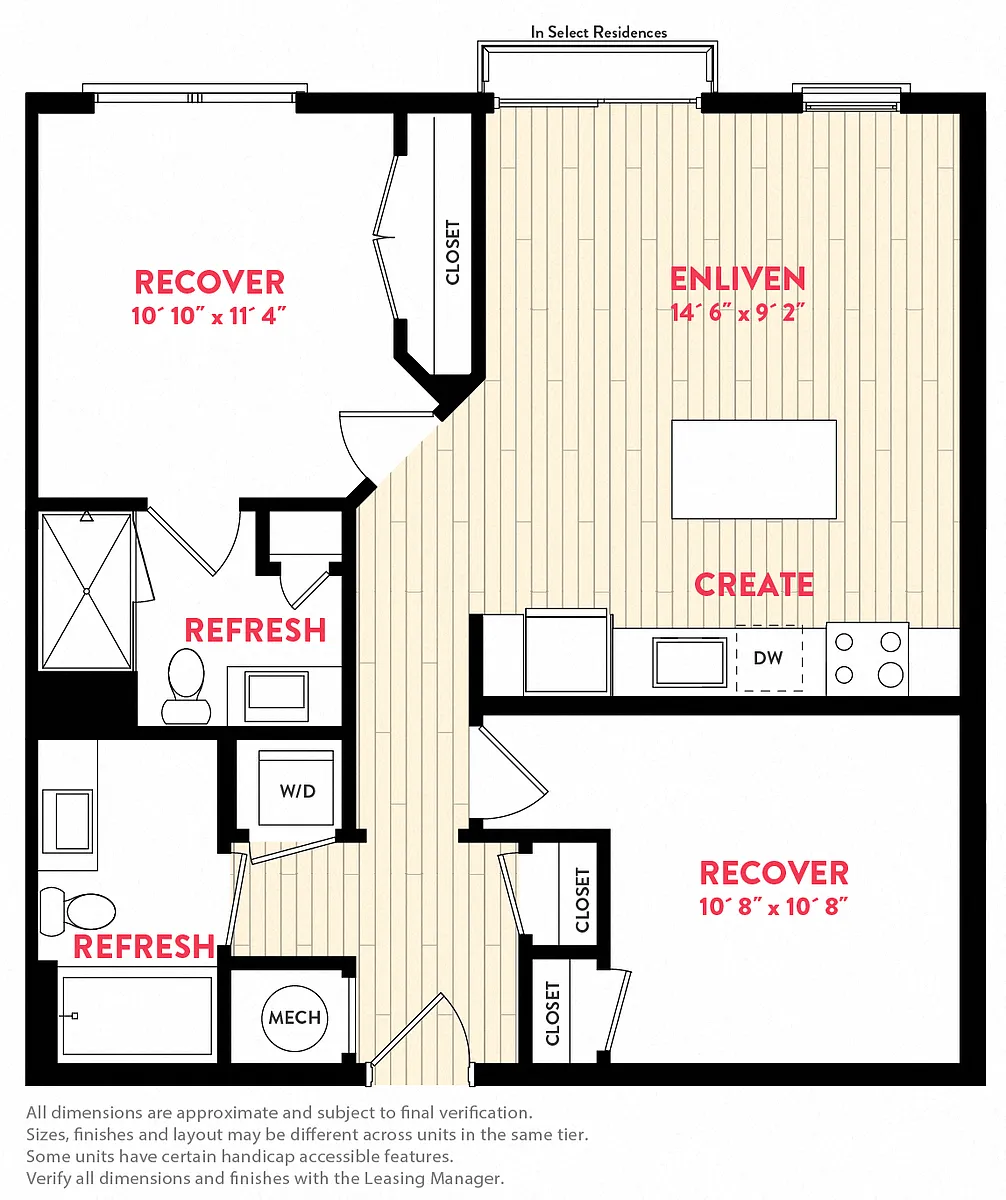 Floor plan B01A