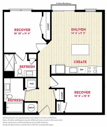 Floor plan B01A
