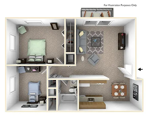 Floor plan Delphinium