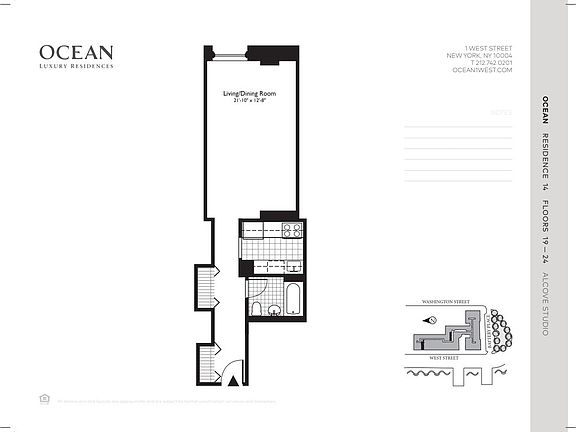 2nd image of 1 West St APT 2114