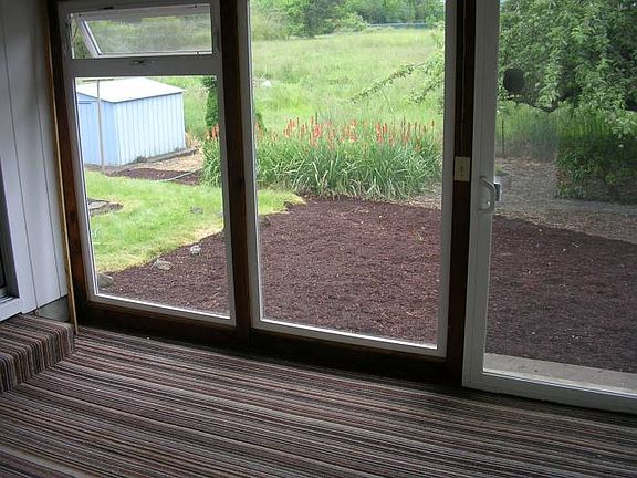 view from sunroom