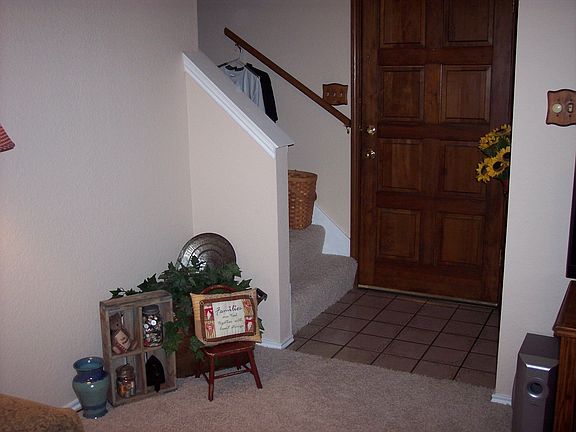Inside front entry