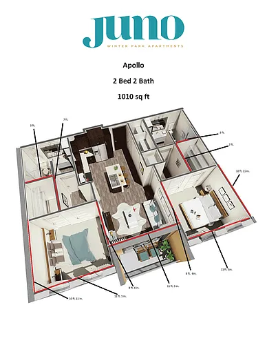 Floor plan Apollo