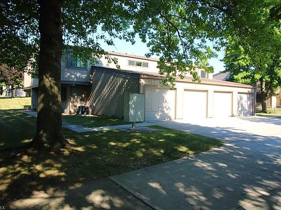 Your own attached garage, second from the right.