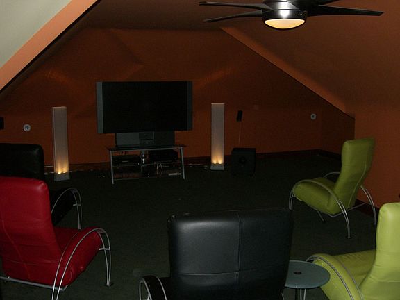 Theater Room - "Go Browns?" or a good movie