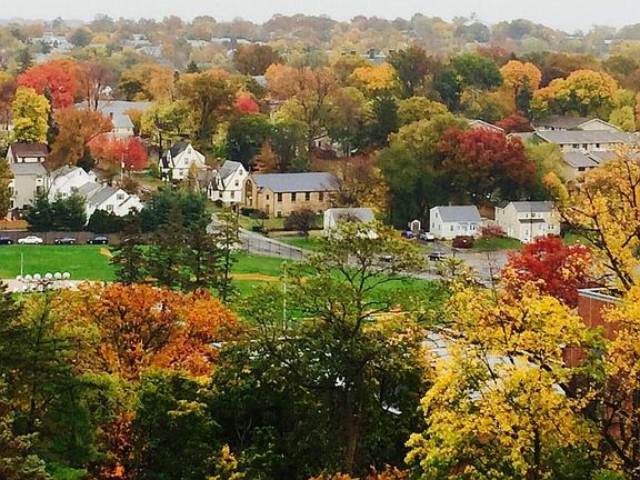 Balcony View in Fall
