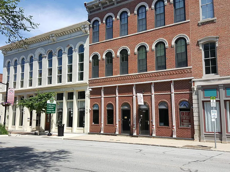 Front of building Main Street