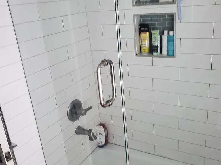 Main floor full bath shower