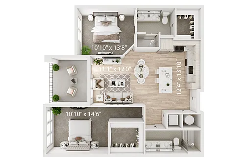 Floor plan B26