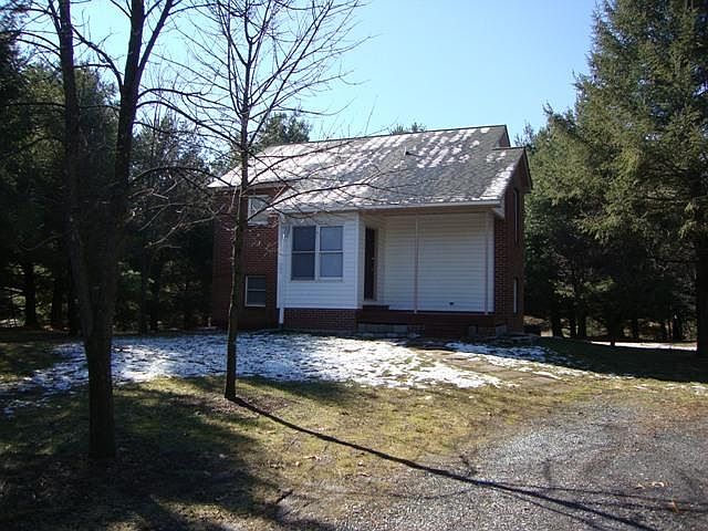 front of house from drive