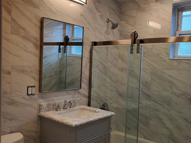 Renovated full bath