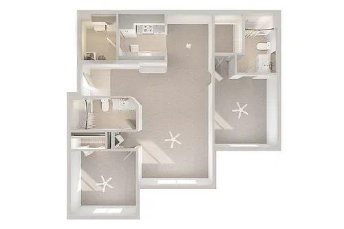 Floor plan Biscayne