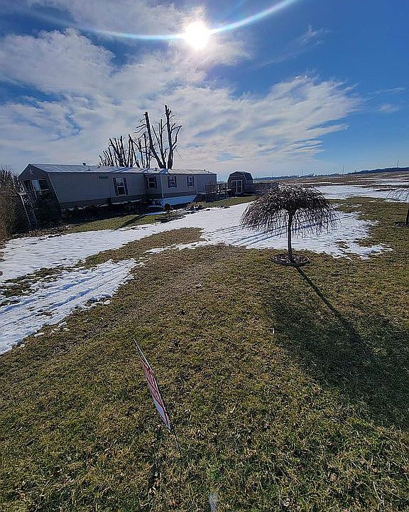 North Side Yard from Road
