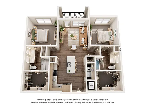 Floor plan B1