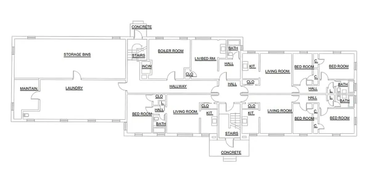 Floor plan Studio