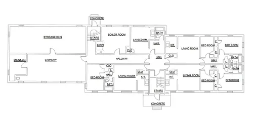 Floor plan Studio