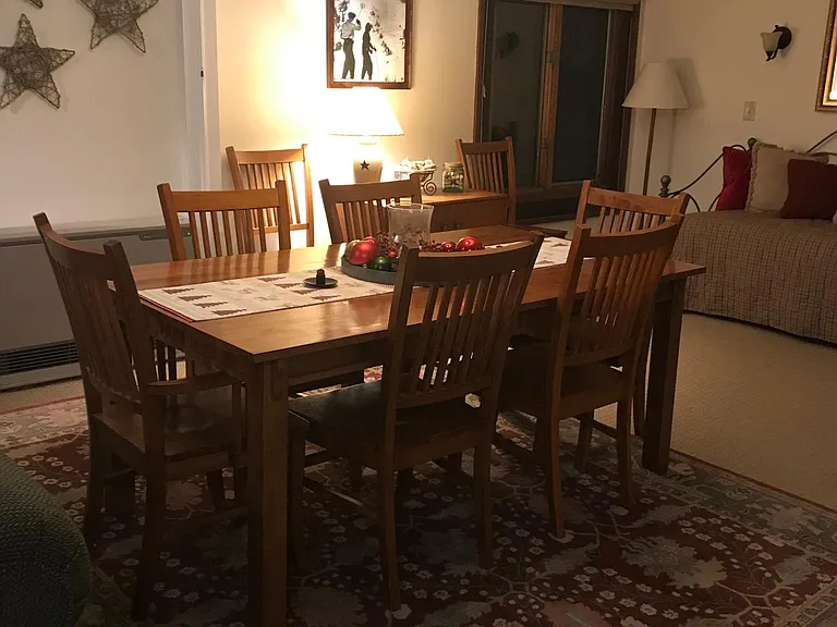 Large dining area