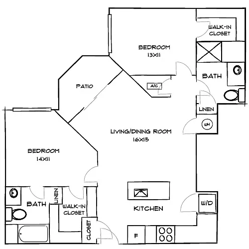 Floor plan Design 2S-E Premier