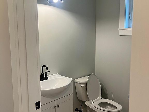 first floor half bath