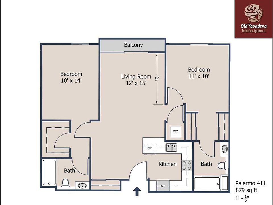 2nd image of 22 W Green St #411-P