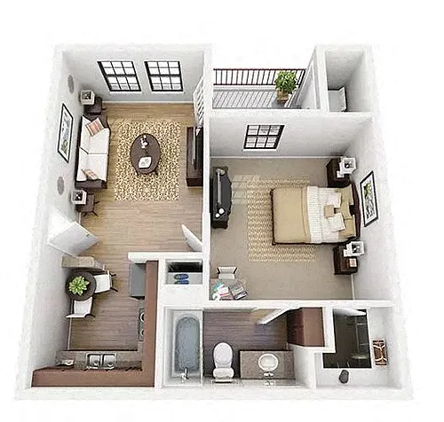 Floor plan A1
