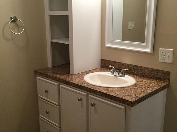 bathroom #2 vanity off hallway