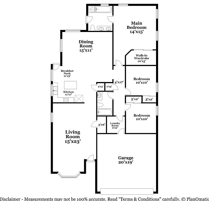 3 bed, 2.0 bath, 1667 sqft, $2,150 — Photo 2