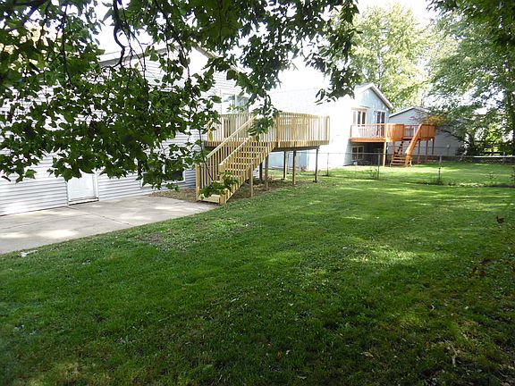 From back corner of yard