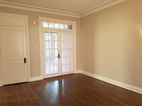 Living Room with updated painting and refinished floors