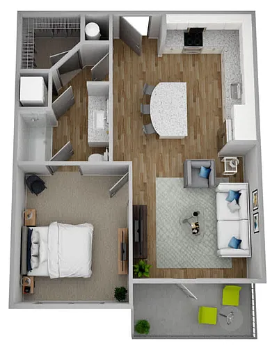 Floor plan A1-LL