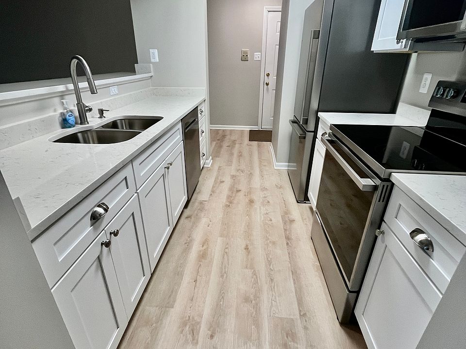New stainless steel appliances